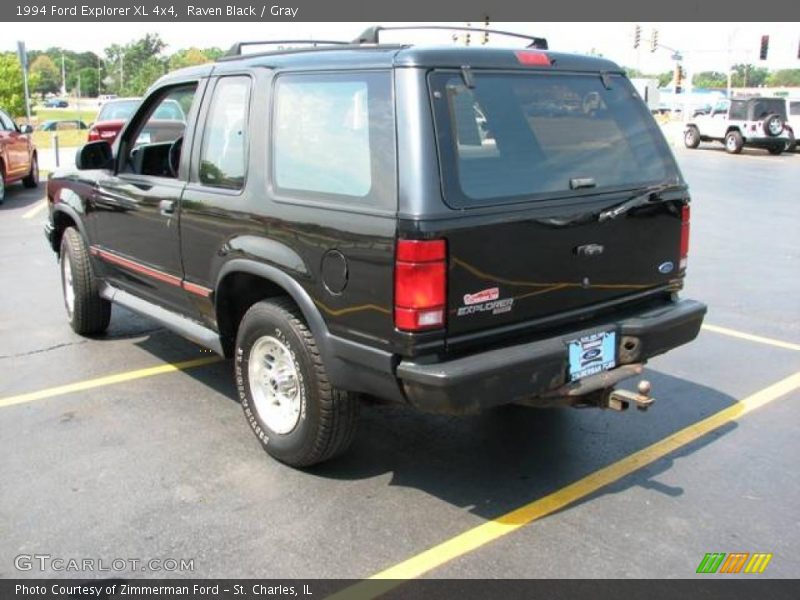 Raven Black / Gray 1994 Ford Explorer XL 4x4