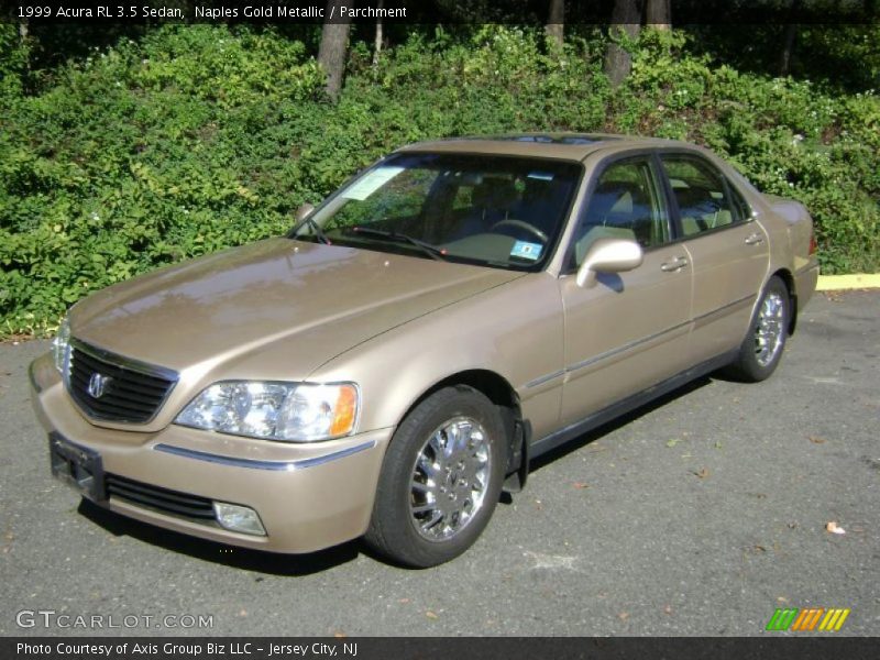 Naples Gold Metallic / Parchment 1999 Acura RL 3.5 Sedan