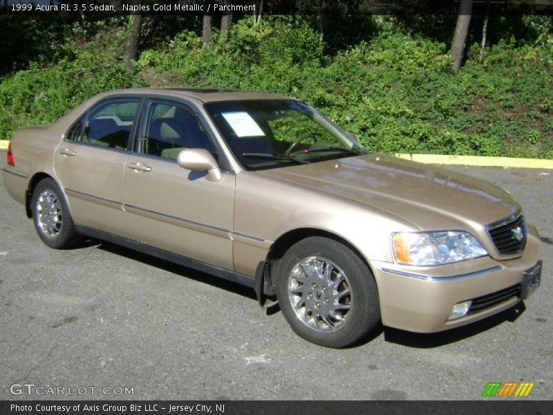 Naples Gold Metallic / Parchment 1999 Acura RL 3.5 Sedan
