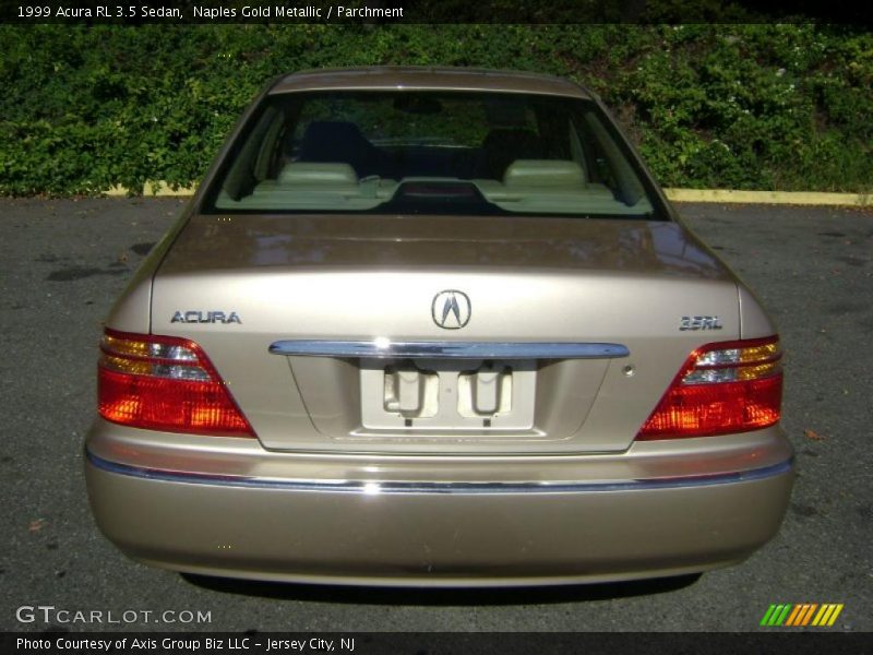 Naples Gold Metallic / Parchment 1999 Acura RL 3.5 Sedan
