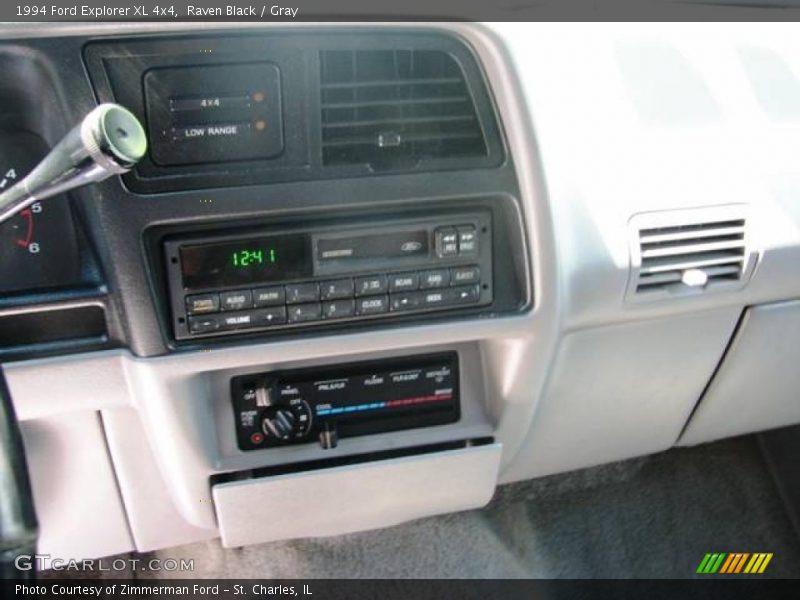 Raven Black / Gray 1994 Ford Explorer XL 4x4