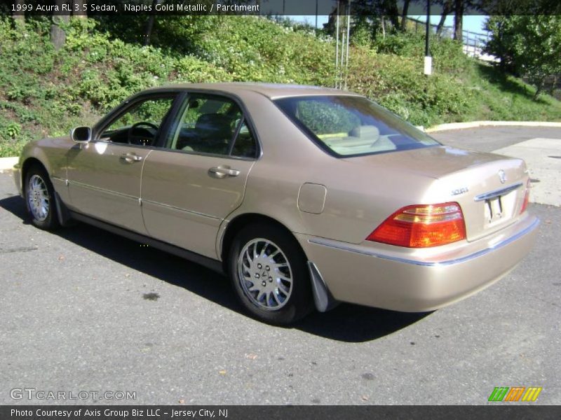 Naples Gold Metallic / Parchment 1999 Acura RL 3.5 Sedan