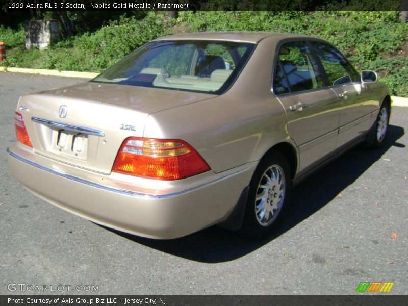 Naples Gold Metallic / Parchment 1999 Acura RL 3.5 Sedan