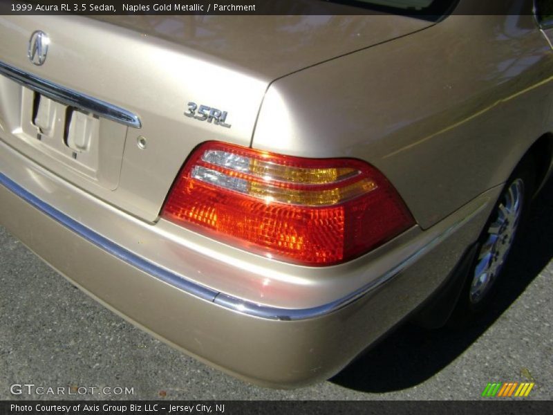 Naples Gold Metallic / Parchment 1999 Acura RL 3.5 Sedan