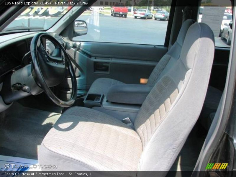 Raven Black / Gray 1994 Ford Explorer XL 4x4
