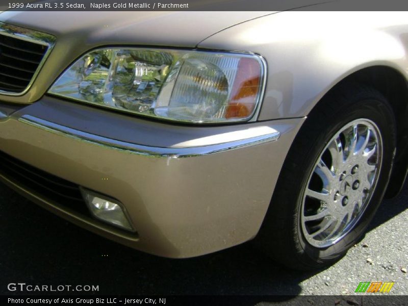 Naples Gold Metallic / Parchment 1999 Acura RL 3.5 Sedan