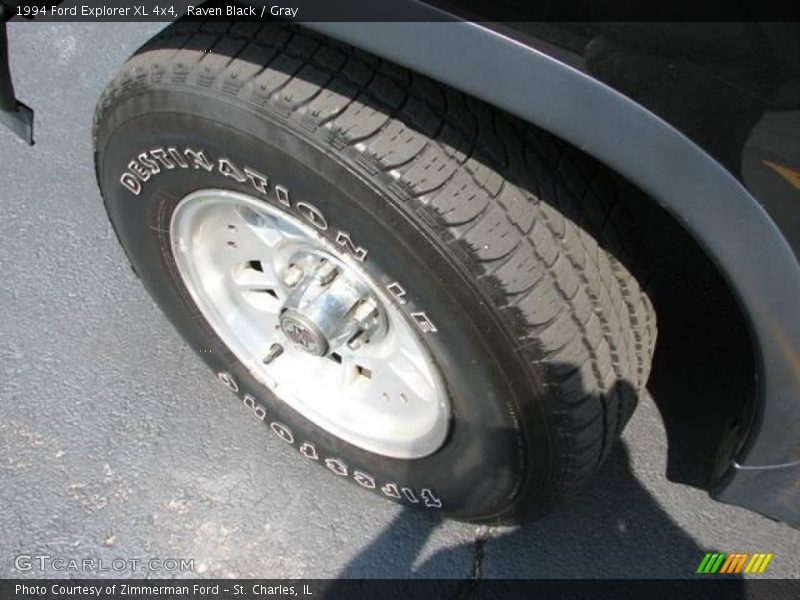 Raven Black / Gray 1994 Ford Explorer XL 4x4