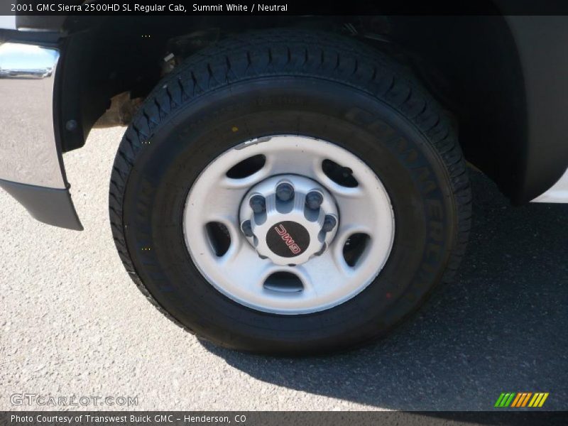  2001 Sierra 2500HD SL Regular Cab Wheel