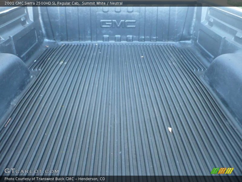 Summit White / Neutral 2001 GMC Sierra 2500HD SL Regular Cab