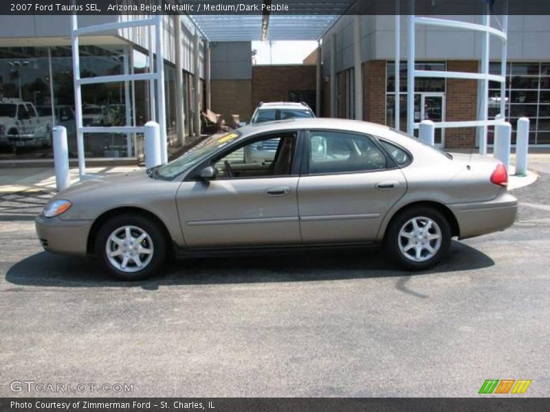 Arizona Beige Metallic / Medium/Dark Pebble 2007 Ford Taurus SEL