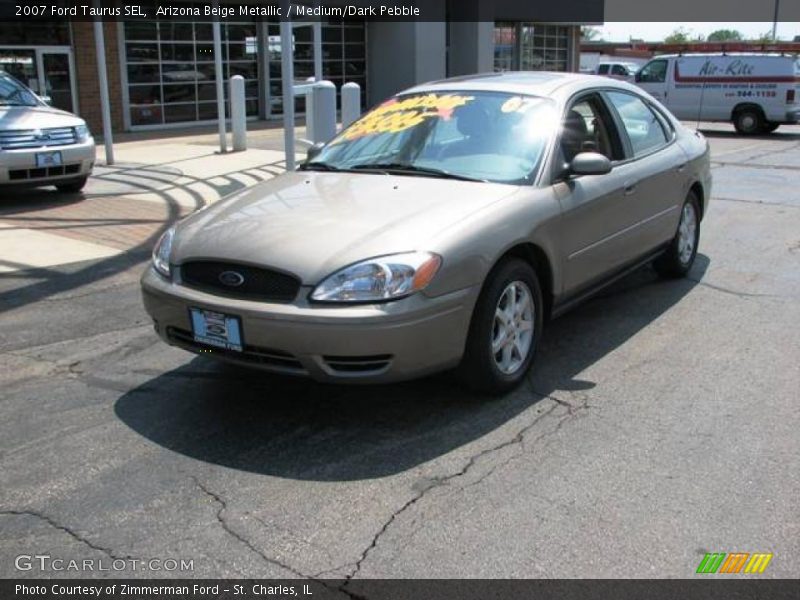 Arizona Beige Metallic / Medium/Dark Pebble 2007 Ford Taurus SEL