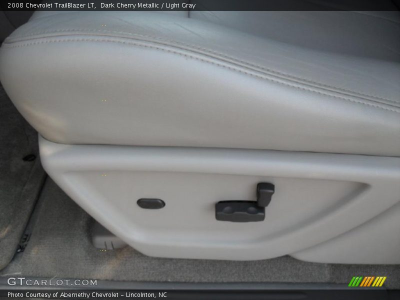Dark Cherry Metallic / Light Gray 2008 Chevrolet TrailBlazer LT