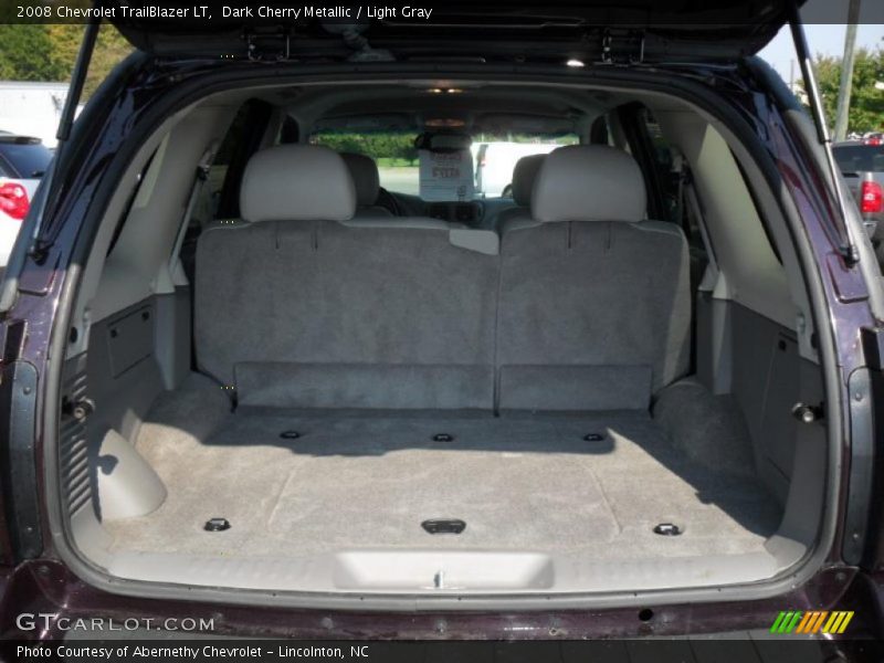 Dark Cherry Metallic / Light Gray 2008 Chevrolet TrailBlazer LT