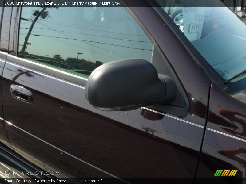 Dark Cherry Metallic / Light Gray 2008 Chevrolet TrailBlazer LT