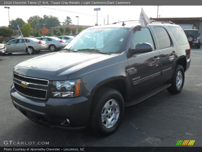 Taupe Gray Metallic / Light Cashmere/Dark Cashmere 2010 Chevrolet Tahoe LT 4x4
