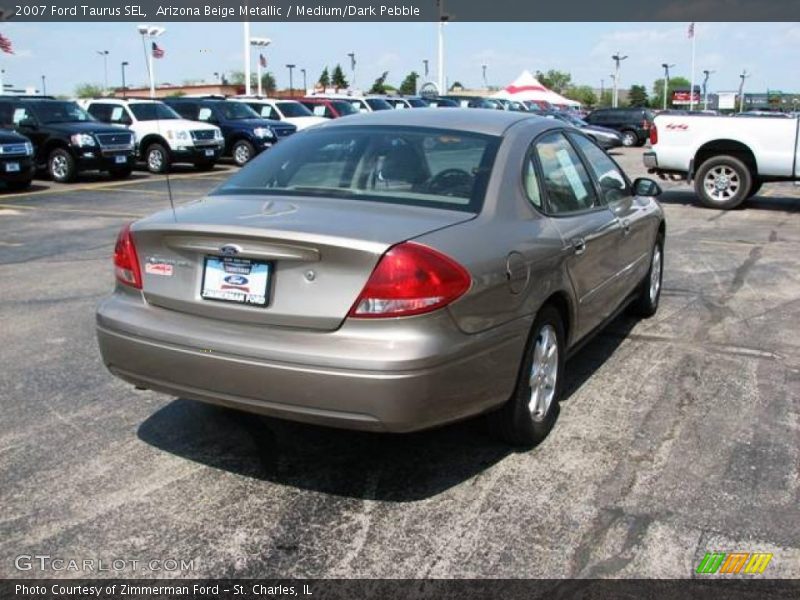 Arizona Beige Metallic / Medium/Dark Pebble 2007 Ford Taurus SEL