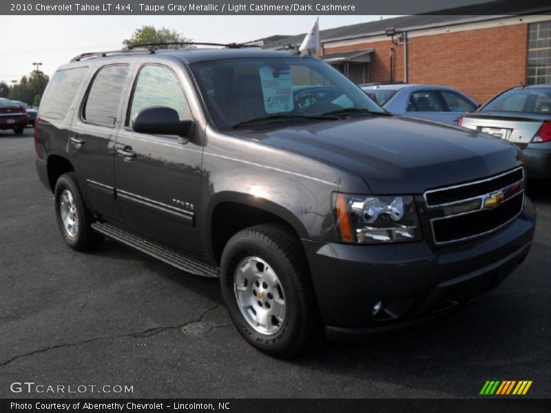 Taupe Gray Metallic / Light Cashmere/Dark Cashmere 2010 Chevrolet Tahoe LT 4x4