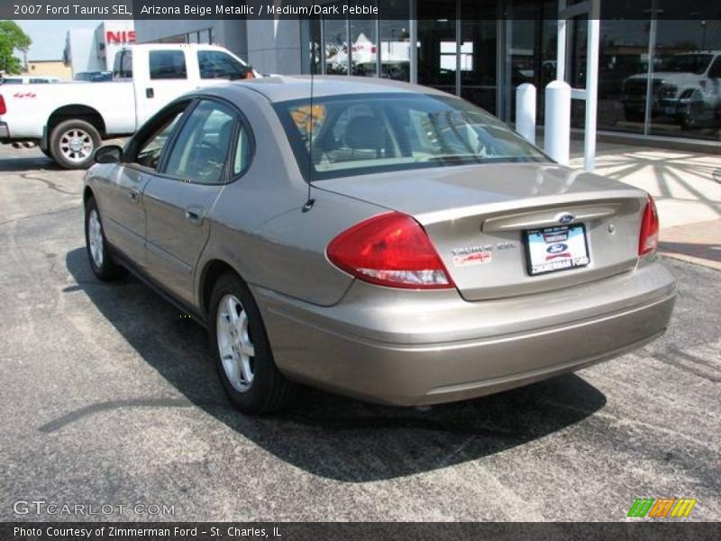 Arizona Beige Metallic / Medium/Dark Pebble 2007 Ford Taurus SEL