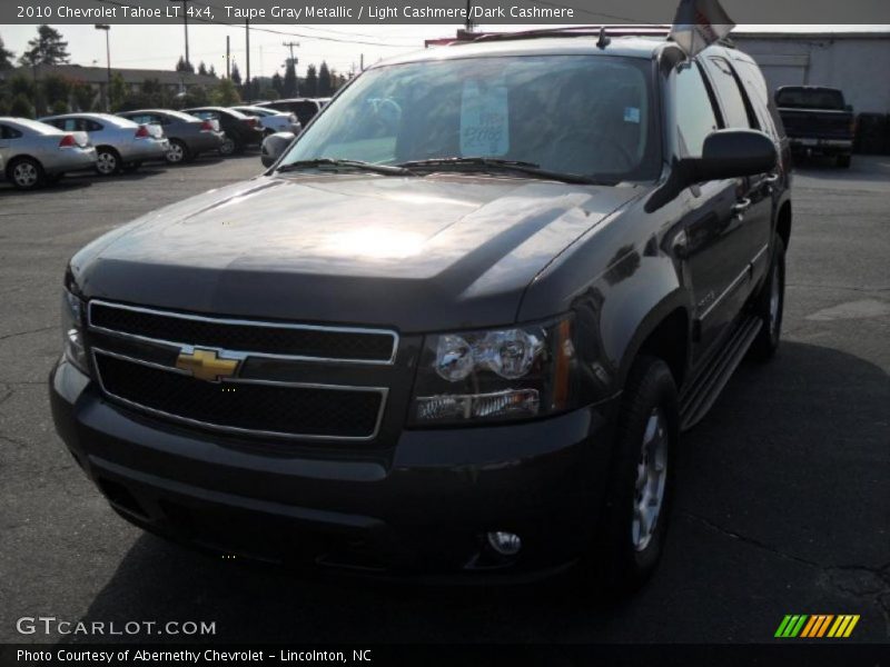 Taupe Gray Metallic / Light Cashmere/Dark Cashmere 2010 Chevrolet Tahoe LT 4x4