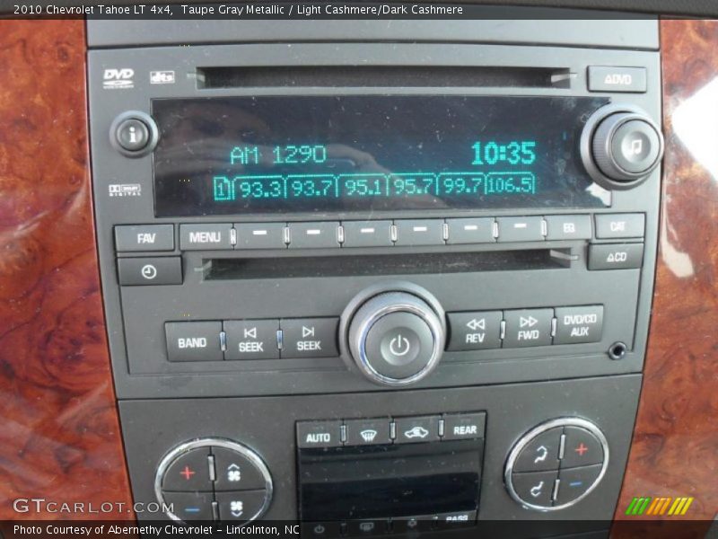 Taupe Gray Metallic / Light Cashmere/Dark Cashmere 2010 Chevrolet Tahoe LT 4x4