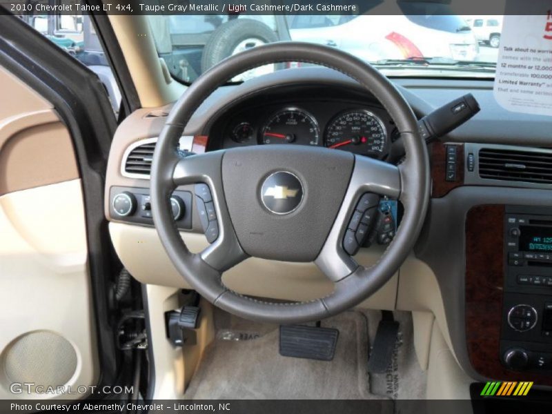 Taupe Gray Metallic / Light Cashmere/Dark Cashmere 2010 Chevrolet Tahoe LT 4x4