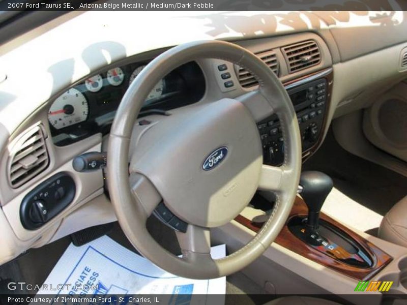 Arizona Beige Metallic / Medium/Dark Pebble 2007 Ford Taurus SEL