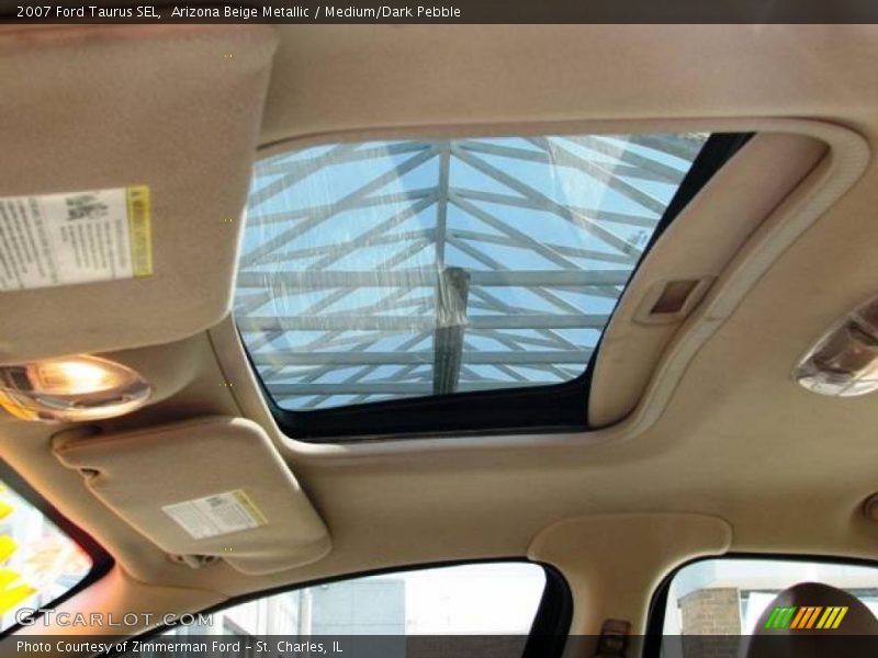 Arizona Beige Metallic / Medium/Dark Pebble 2007 Ford Taurus SEL