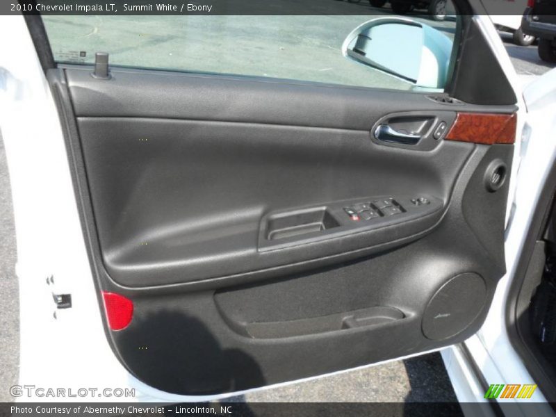 Summit White / Ebony 2010 Chevrolet Impala LT