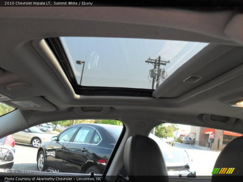 Summit White / Ebony 2010 Chevrolet Impala LT