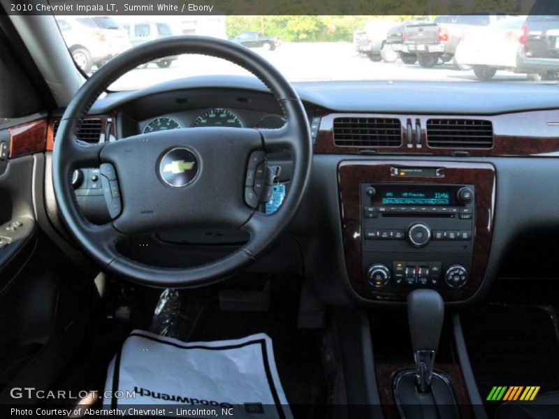 Summit White / Ebony 2010 Chevrolet Impala LT