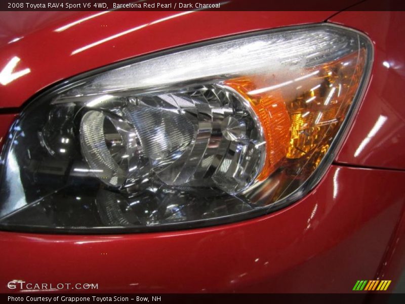 Barcelona Red Pearl / Dark Charcoal 2008 Toyota RAV4 Sport V6 4WD