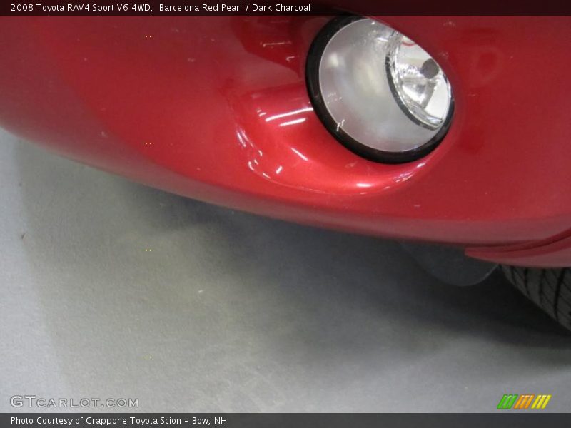 Barcelona Red Pearl / Dark Charcoal 2008 Toyota RAV4 Sport V6 4WD