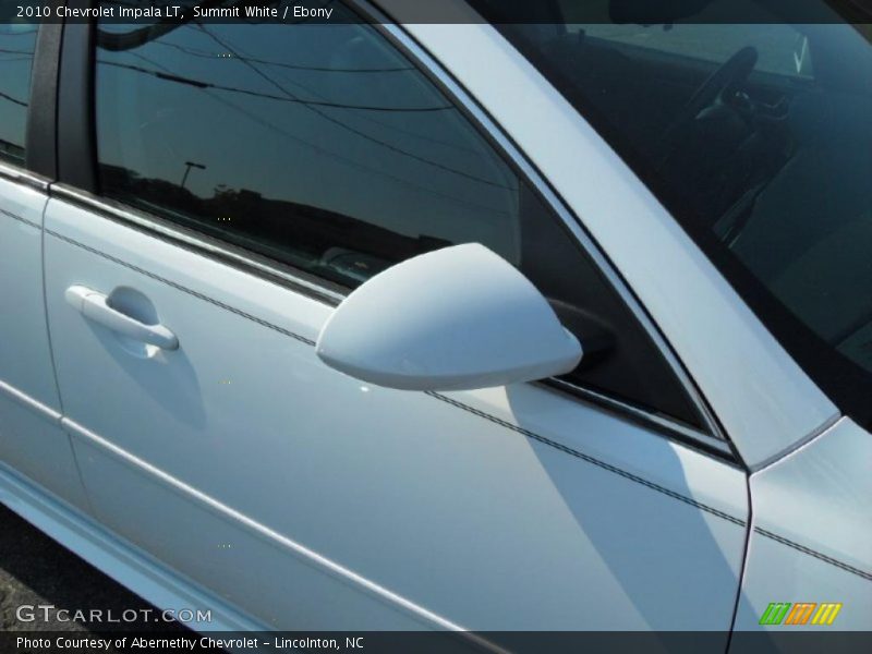 Summit White / Ebony 2010 Chevrolet Impala LT