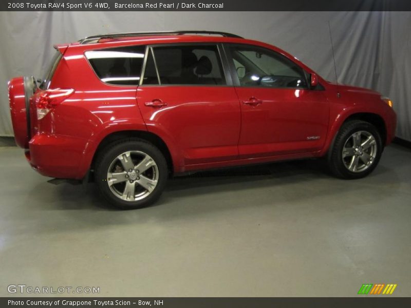 Barcelona Red Pearl / Dark Charcoal 2008 Toyota RAV4 Sport V6 4WD