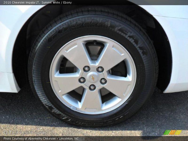 Summit White / Ebony 2010 Chevrolet Impala LT