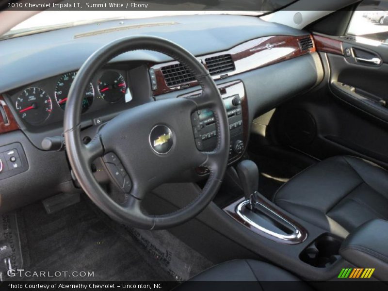 Summit White / Ebony 2010 Chevrolet Impala LT