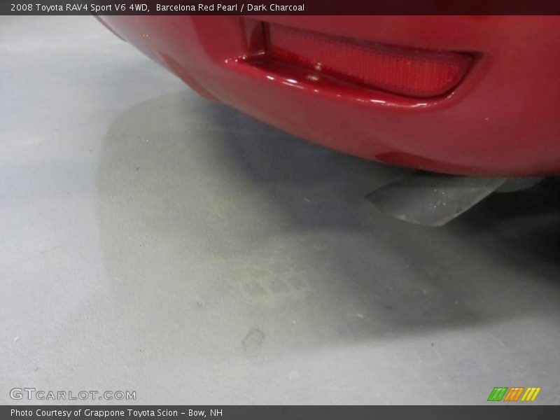 Barcelona Red Pearl / Dark Charcoal 2008 Toyota RAV4 Sport V6 4WD