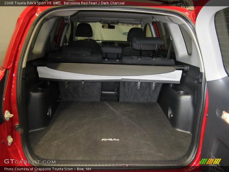 Barcelona Red Pearl / Dark Charcoal 2008 Toyota RAV4 Sport V6 4WD