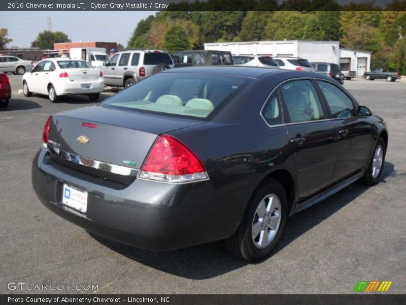 Cyber Gray Metallic / Gray 2010 Chevrolet Impala LT
