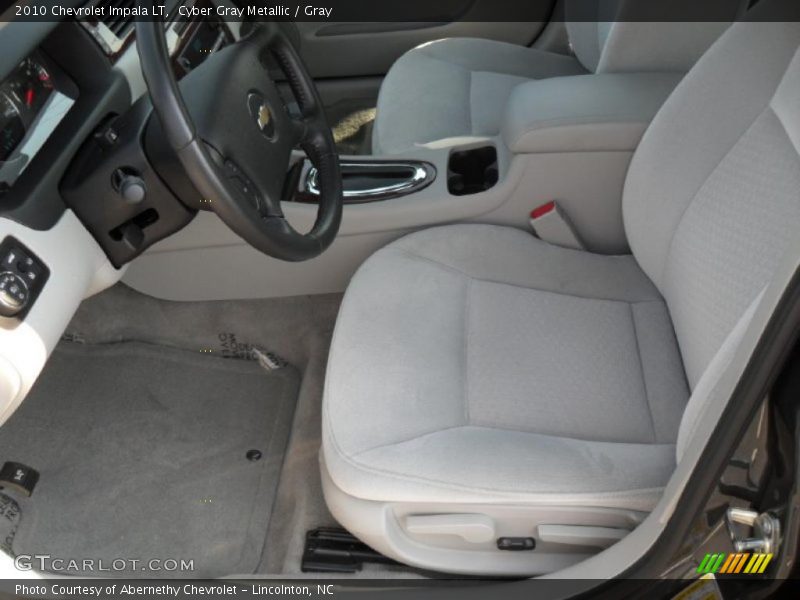 Cyber Gray Metallic / Gray 2010 Chevrolet Impala LT