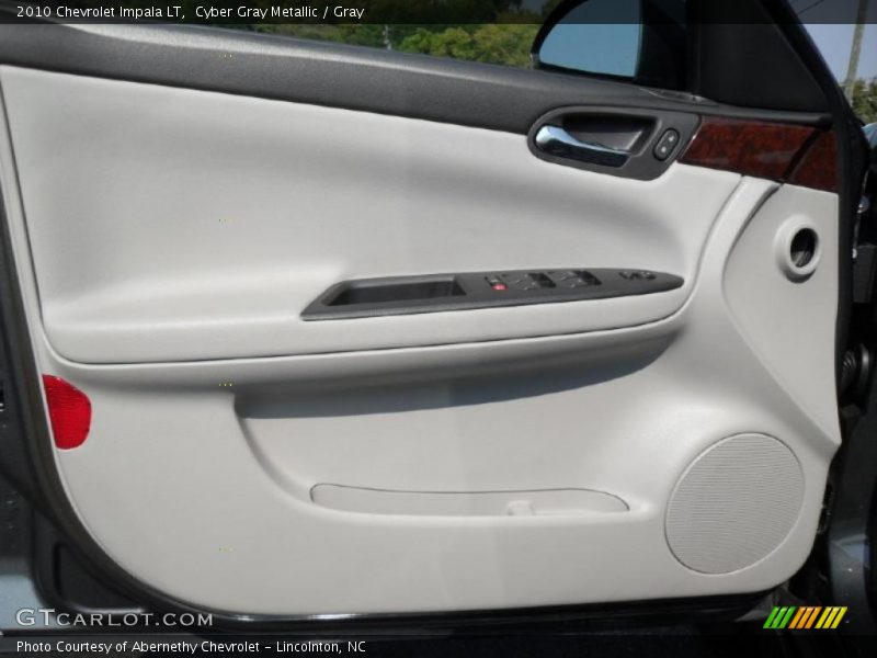 Cyber Gray Metallic / Gray 2010 Chevrolet Impala LT