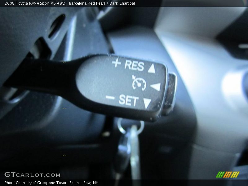 Barcelona Red Pearl / Dark Charcoal 2008 Toyota RAV4 Sport V6 4WD