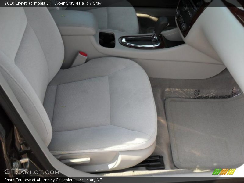 Cyber Gray Metallic / Gray 2010 Chevrolet Impala LT
