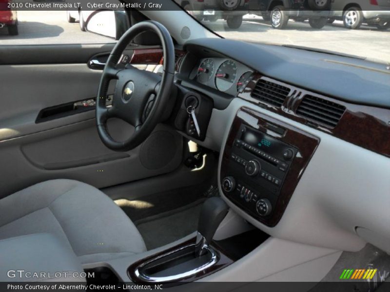 Cyber Gray Metallic / Gray 2010 Chevrolet Impala LT