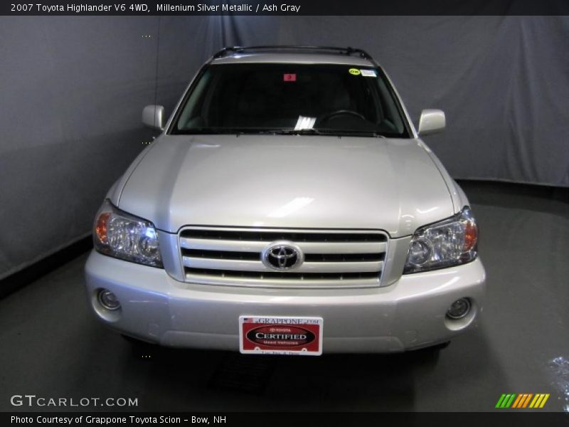 Millenium Silver Metallic / Ash Gray 2007 Toyota Highlander V6 4WD