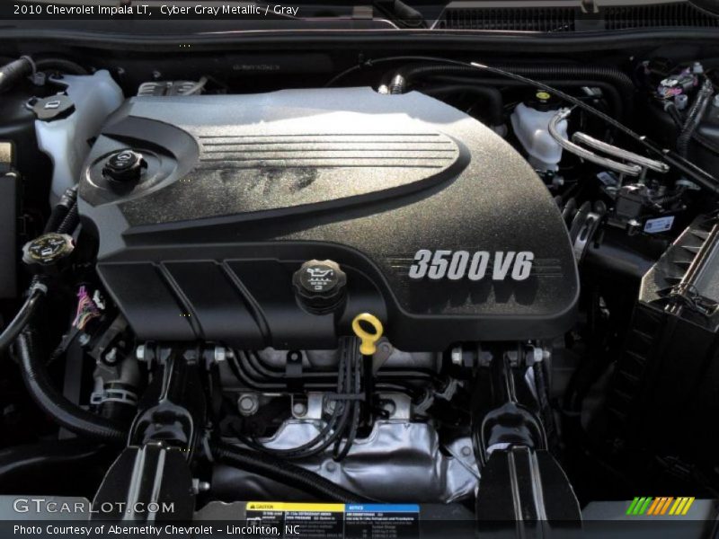 Cyber Gray Metallic / Gray 2010 Chevrolet Impala LT
