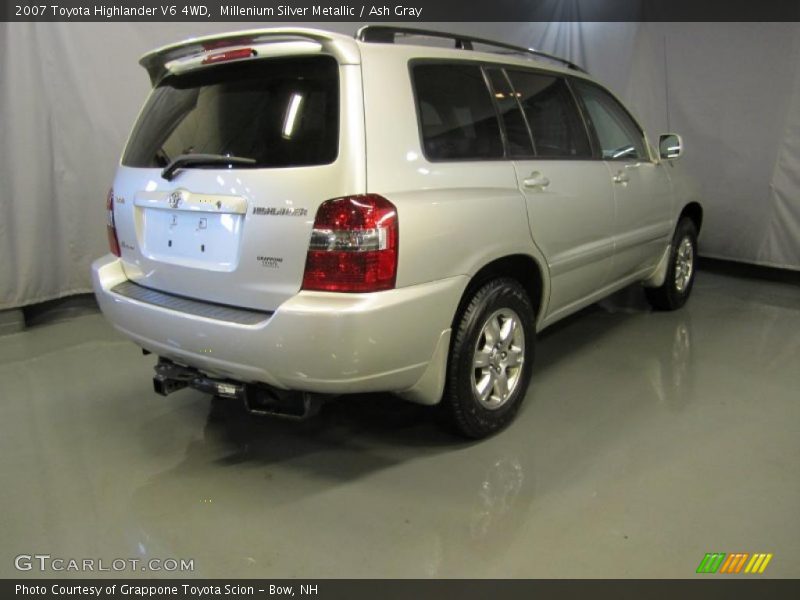 Millenium Silver Metallic / Ash Gray 2007 Toyota Highlander V6 4WD