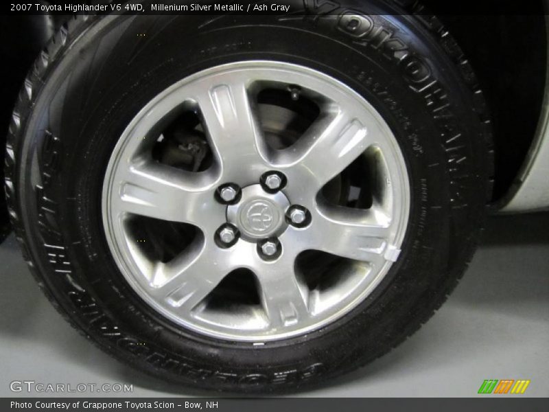 Millenium Silver Metallic / Ash Gray 2007 Toyota Highlander V6 4WD