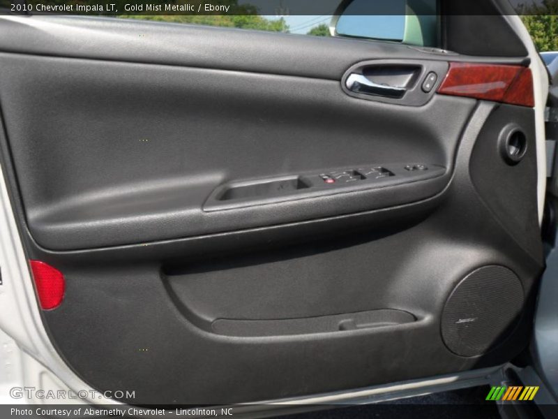 Gold Mist Metallic / Ebony 2010 Chevrolet Impala LT