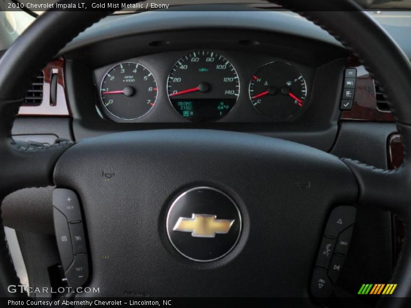 Gold Mist Metallic / Ebony 2010 Chevrolet Impala LT